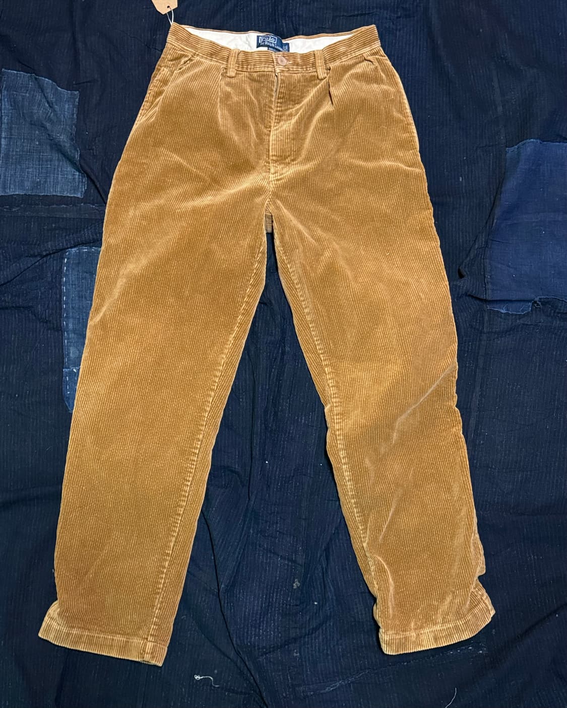 90‘s 폴로 랄프로렌 투턱 코듀로이 앤드류 팬츠 32 상품이미지1