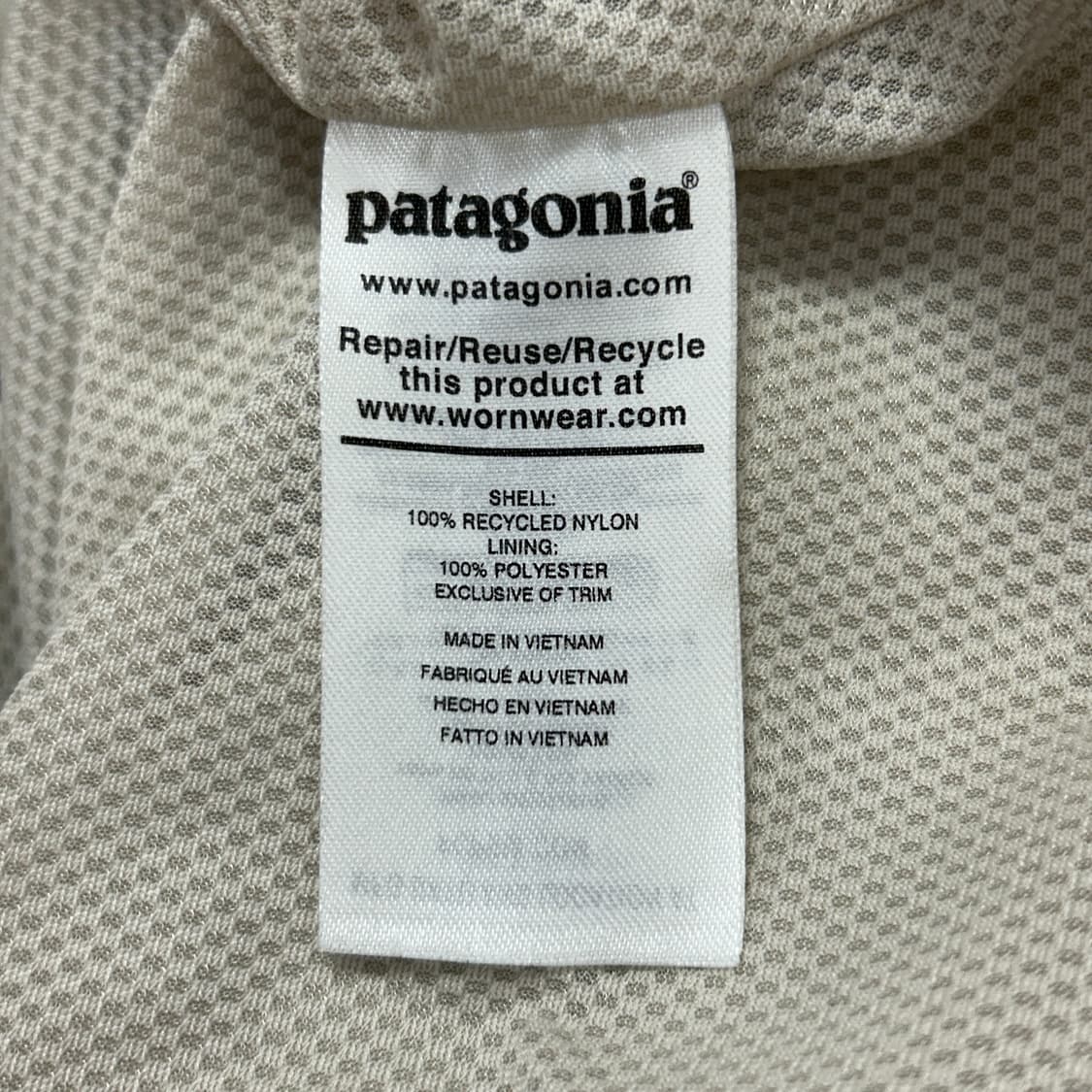 파타고니아 베이지 베기스자켓(L) 상품이미지3