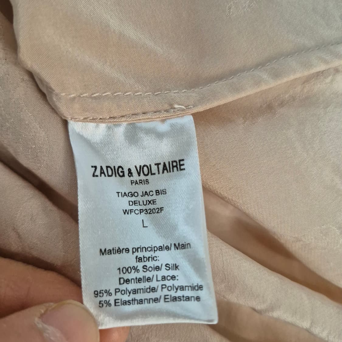 쟈딕앤볼테르 실크블라우스 상품이미지8