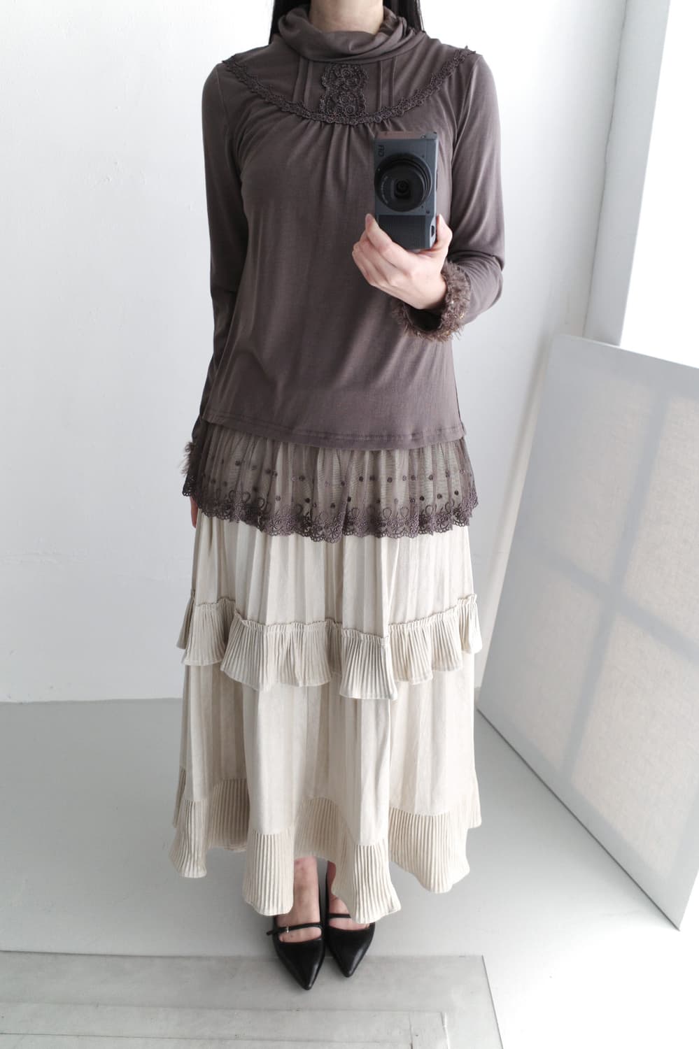 cancan pleats skirt 상품이미지4