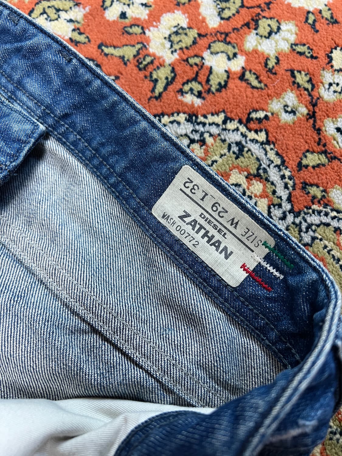 [30-31] 디젤 자탄 부츠컷 데님 팬츠 플레어진 상품이미지10