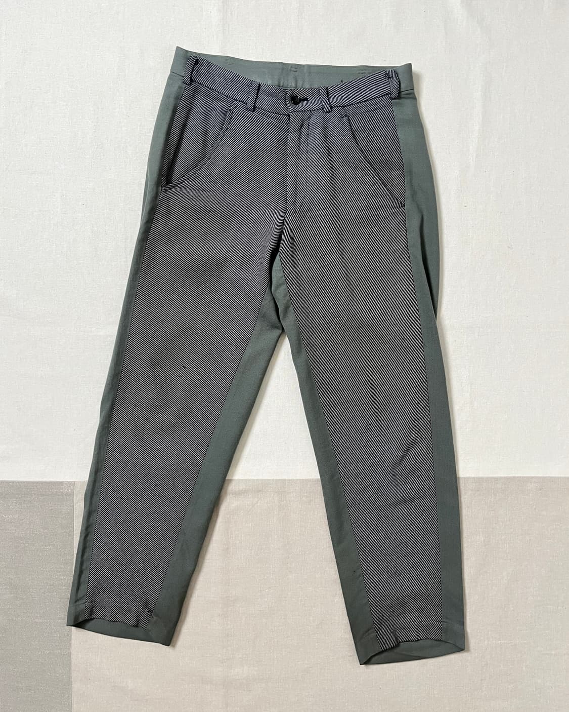 꼼데가르송 옴므플러스 투톤 패널 슬랙스 Comme des garcons 상품이미지4