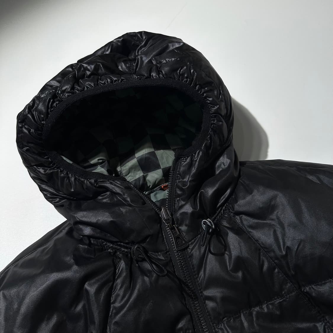 휴고보스 리버시블 체커보드 푸퍼 패딩 상품이미지7