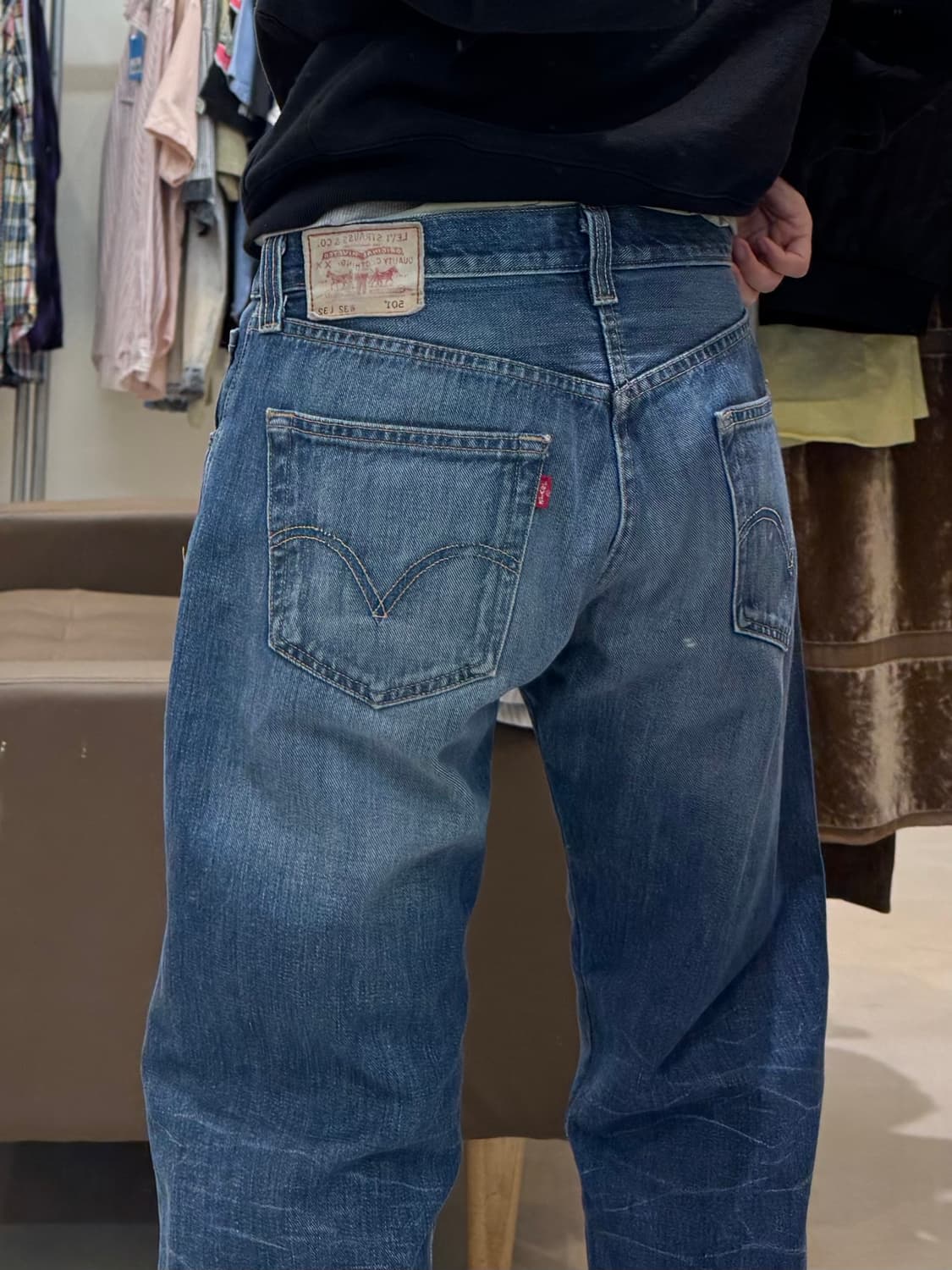 리바이스 501 데님 팬츠 상품이미지8