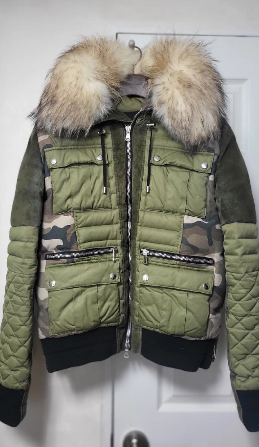 발망 올리비에루스테인 라쿤퍼 패딩  상품이미지2