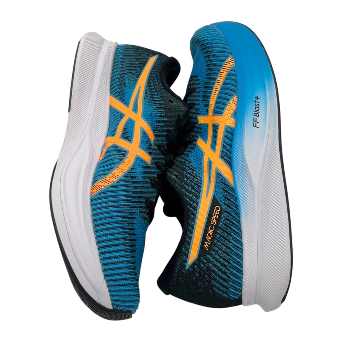 275 아식스 매직 스피드2 아일랜드 블루 오렌지 팝 상품이미지3