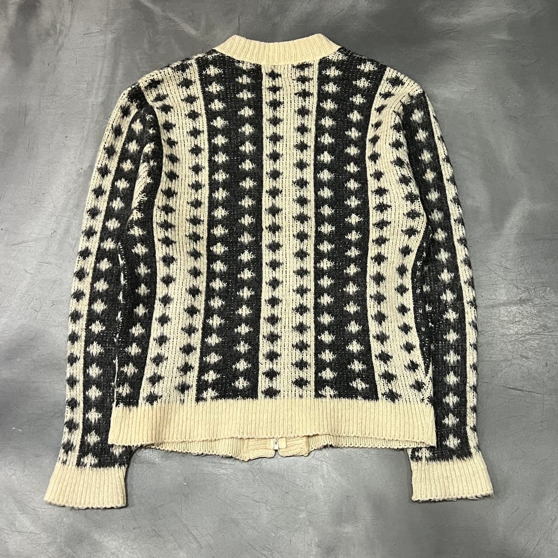  시어스 울 모헤어 니트 집업 y15739 상품이미지2