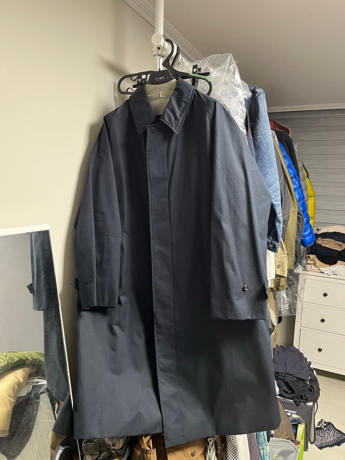 나나미카 고어텍스 발마칸 네이비 M사이즈 상품이미지1