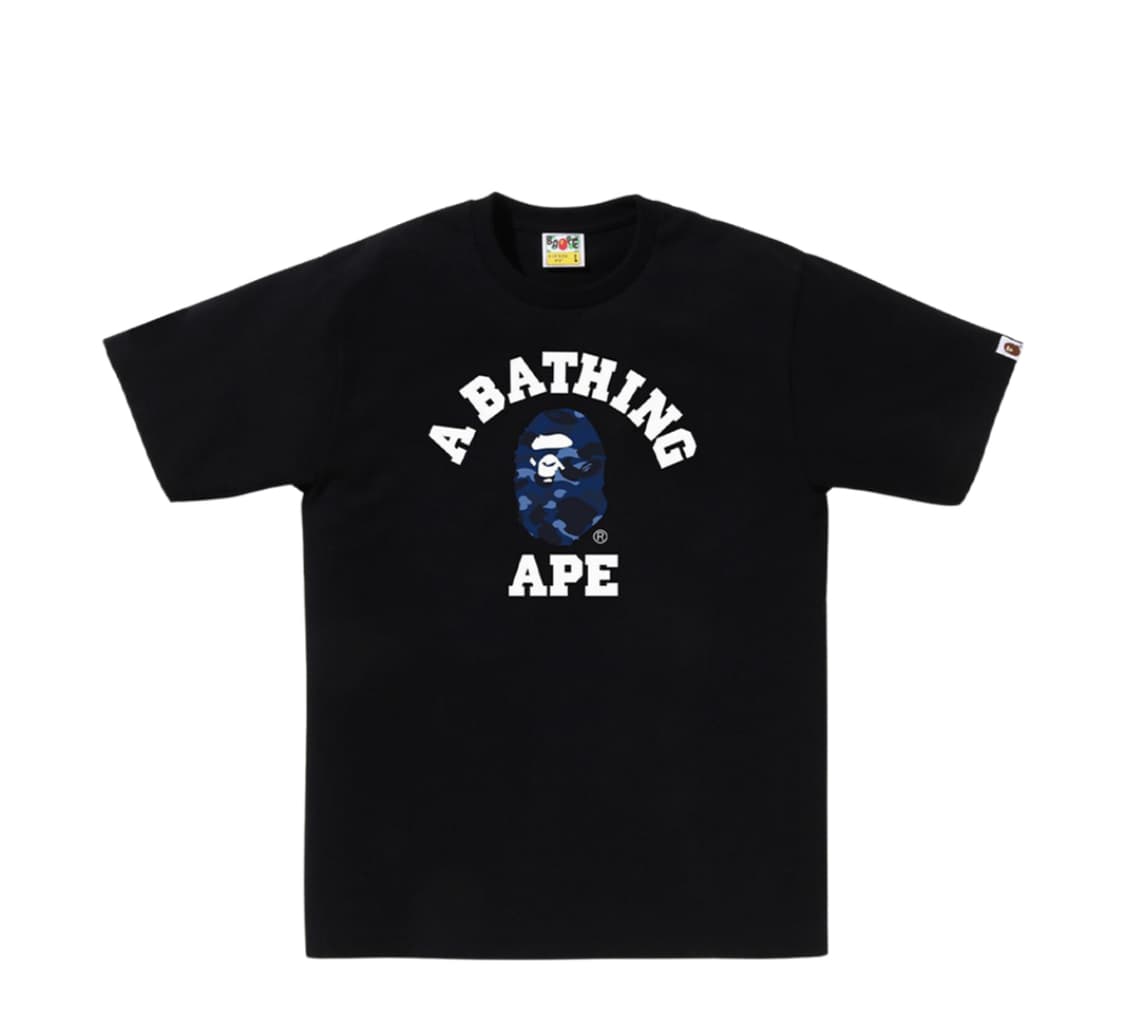 BAPE COLOR CAMO COLLEGE TEE 베이프 티셔츠 상품이미지1