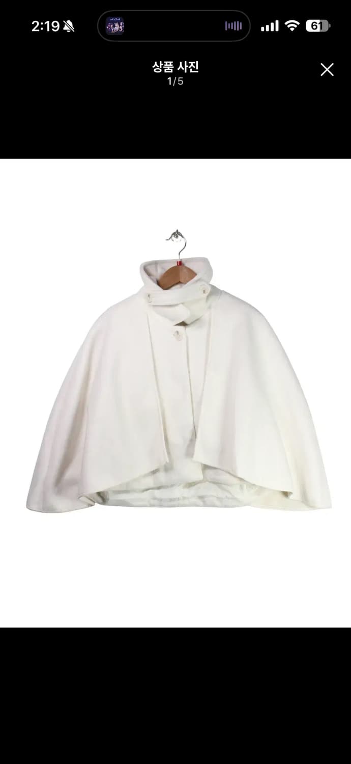 Sndel 케이프 하프코트 상품이미지1