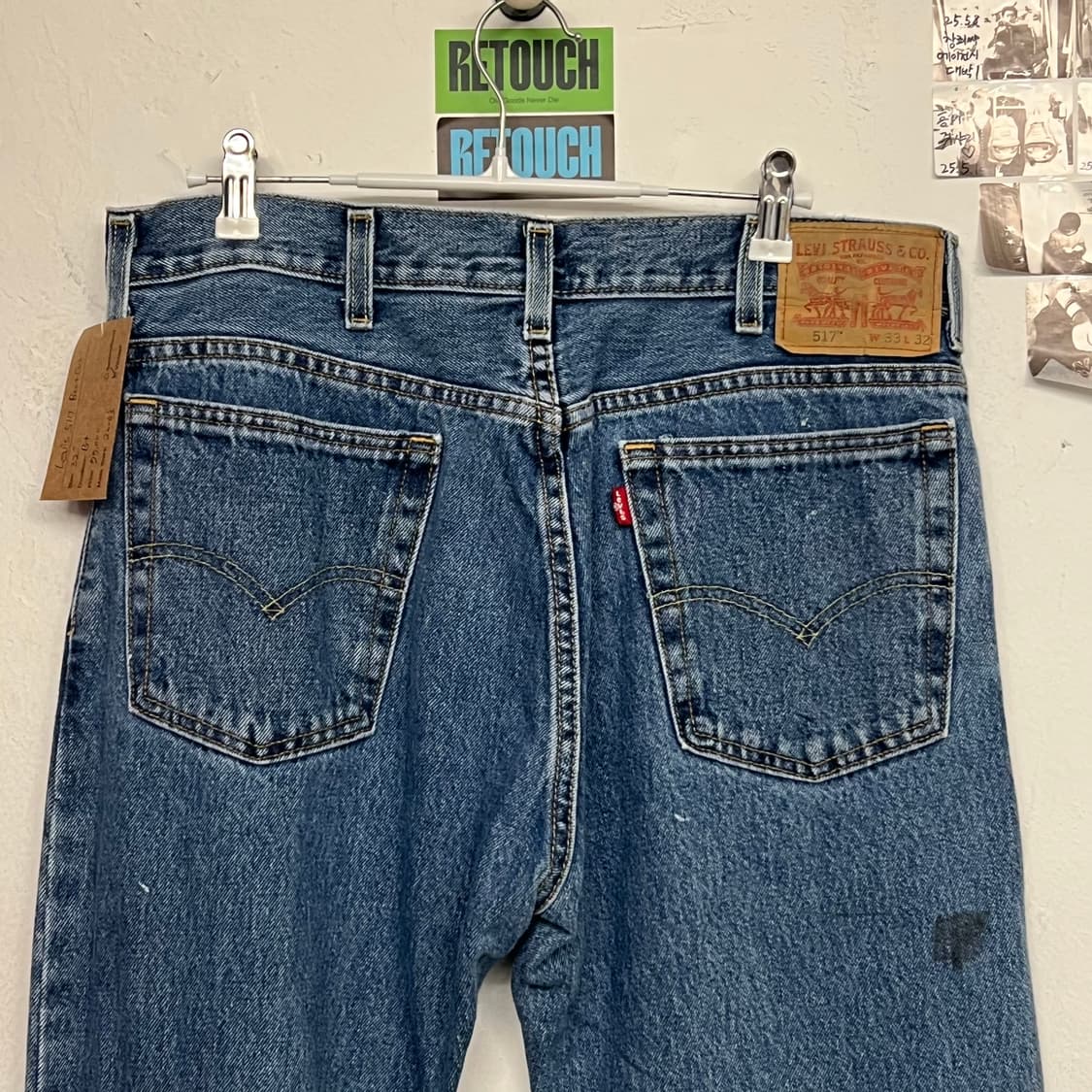 10‘s 리바이스 517 중청 페인티드 상품이미지6