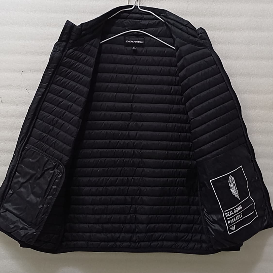 정품 아르마니 키즈 경량 다운 패딩 남아 아동 10A 얇은 점퍼 사랑봉봉 상품이미지3