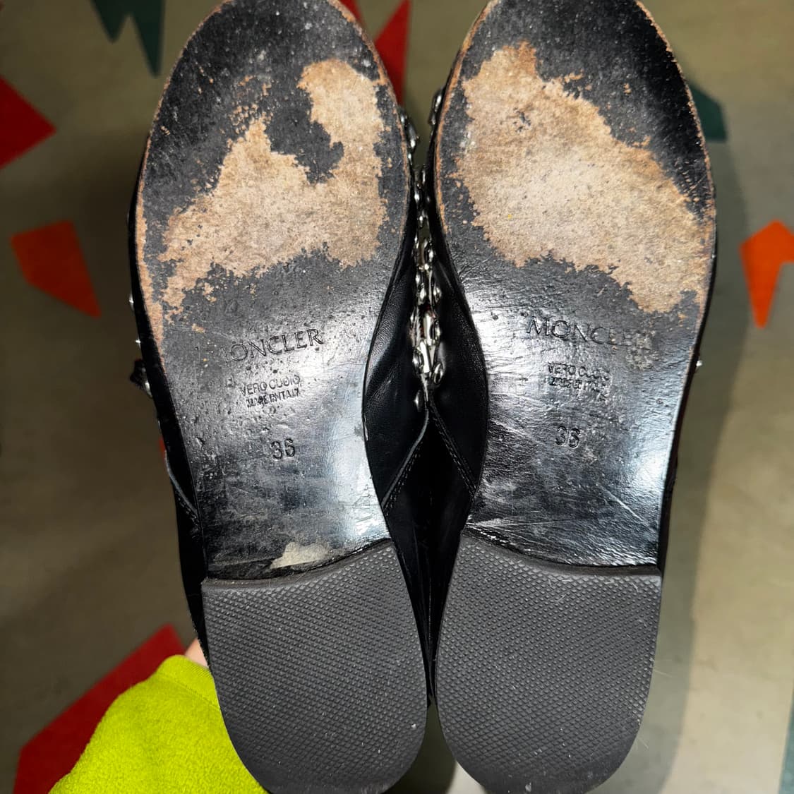 Moncler Fur Sandals 상품이미지8