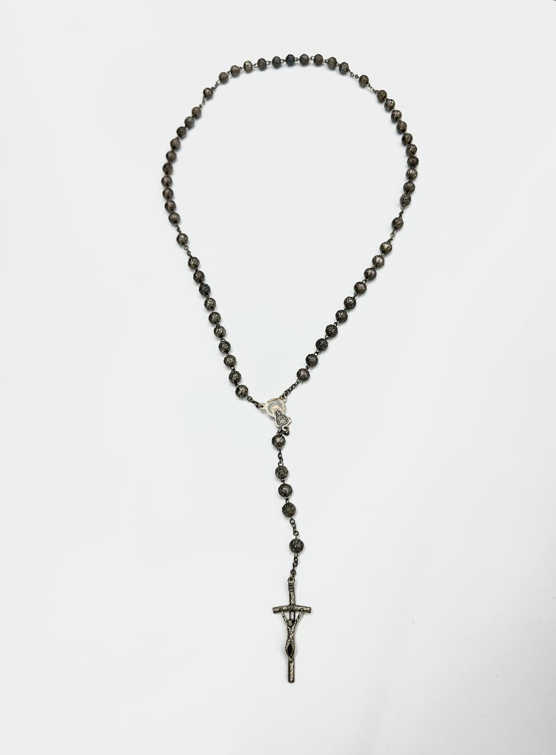 Antique dark cross crucifix necklace  상품이미지4