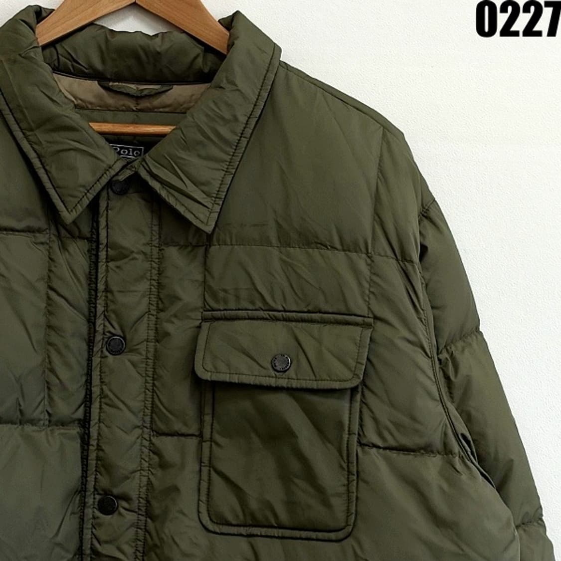 폴로 랄프로렌 구스다운 퀼팅 패딩 자켓 105 0227 상품이미지2