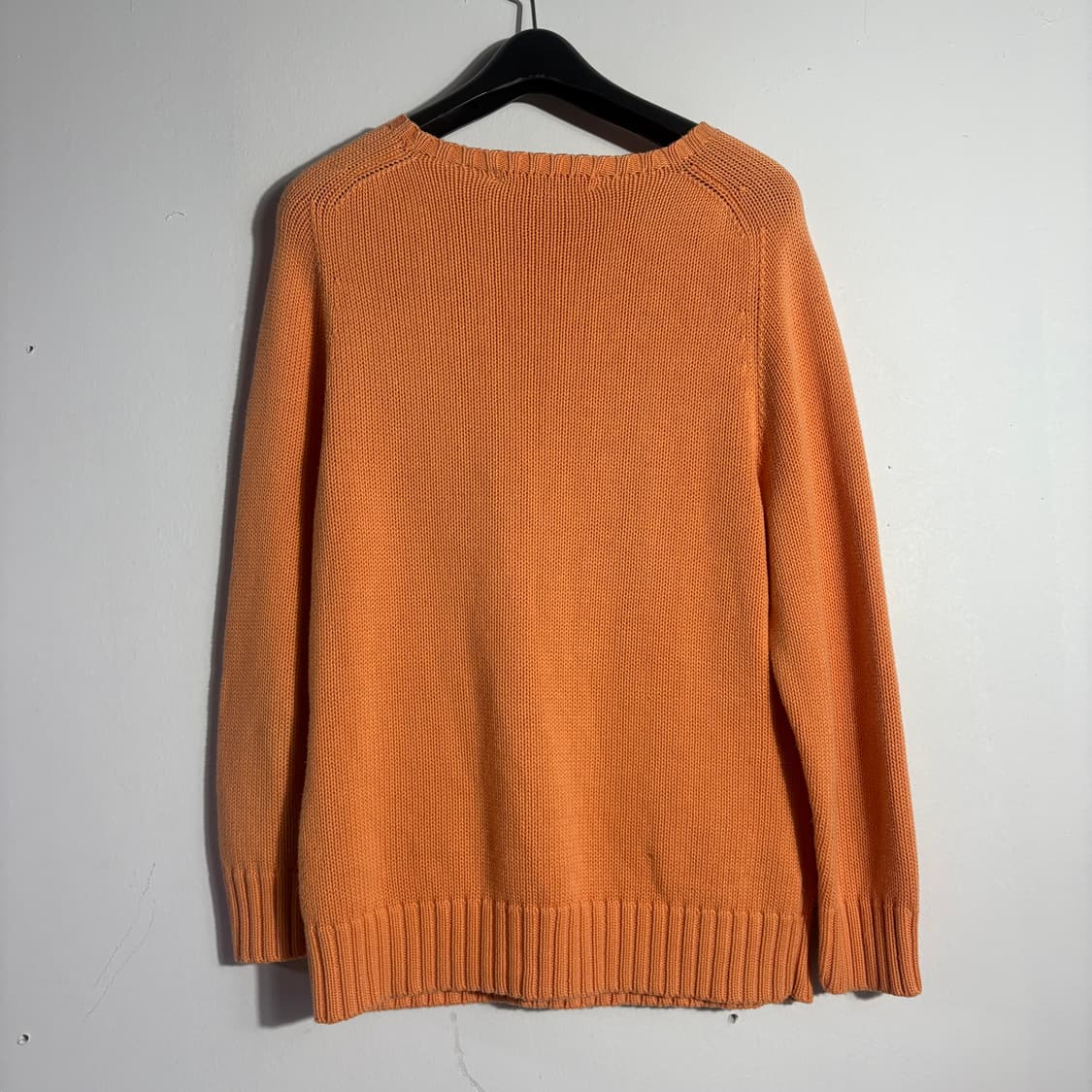 폴로 랄프로렌 오렌지 니트 스웨터 (무료배송) 상품이미지4