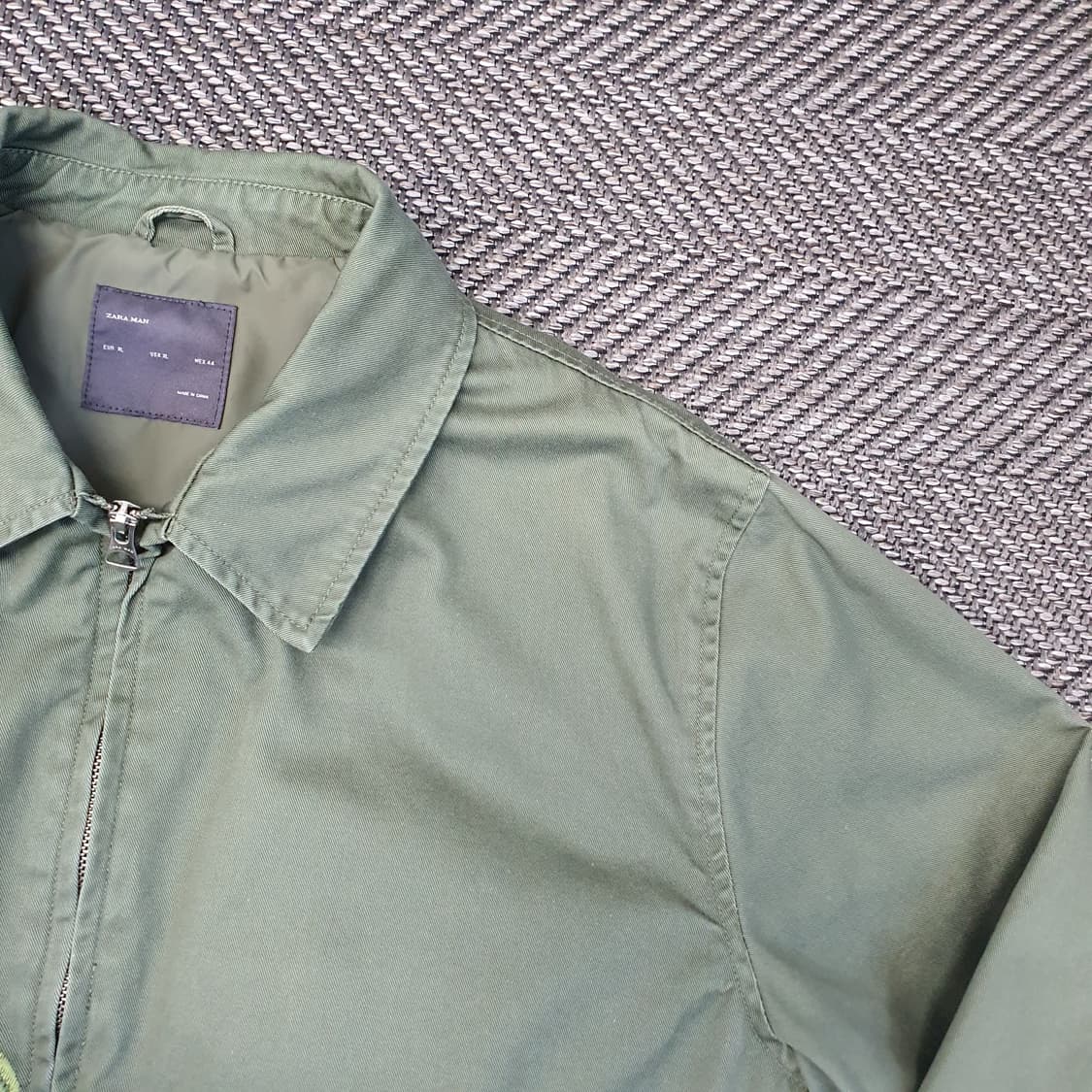 자라 플라워 자수 간절기 자켓 남자105 상품이미지3