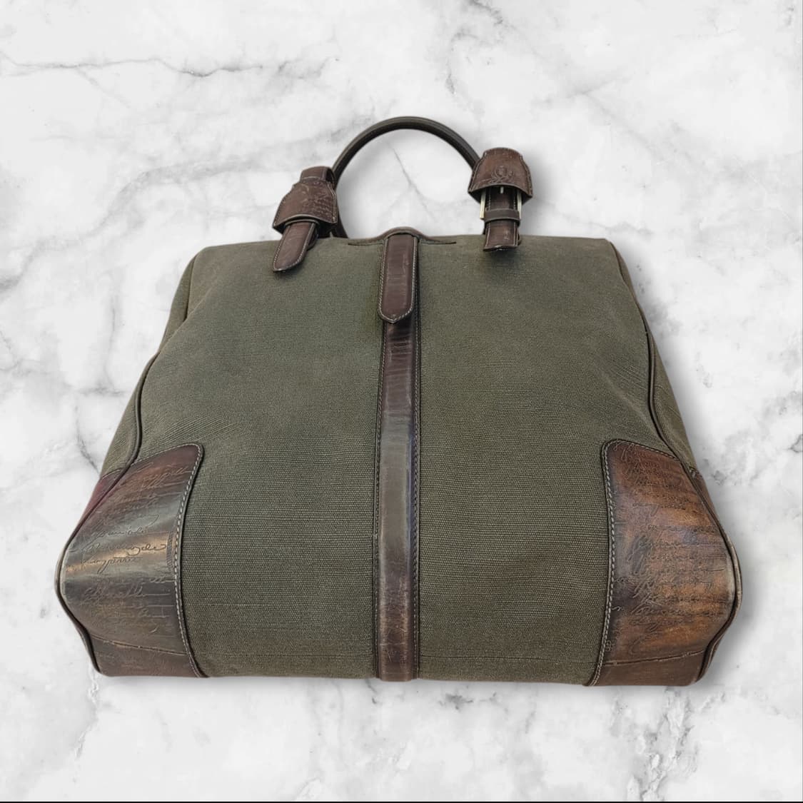 벨루티 스크리토 레더 컨버스 토트백 상품이미지5