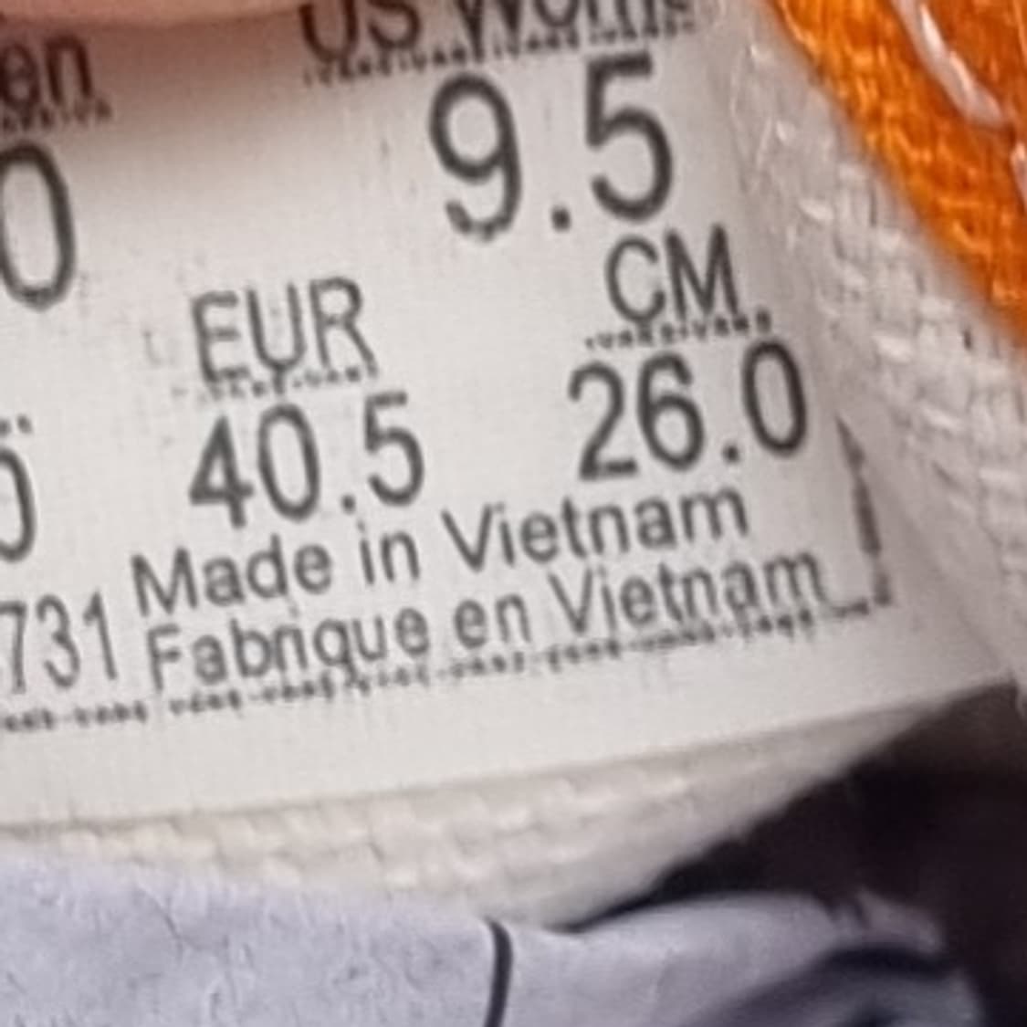 반스 어센틱 오렌지 스니커즈260 상품이미지6