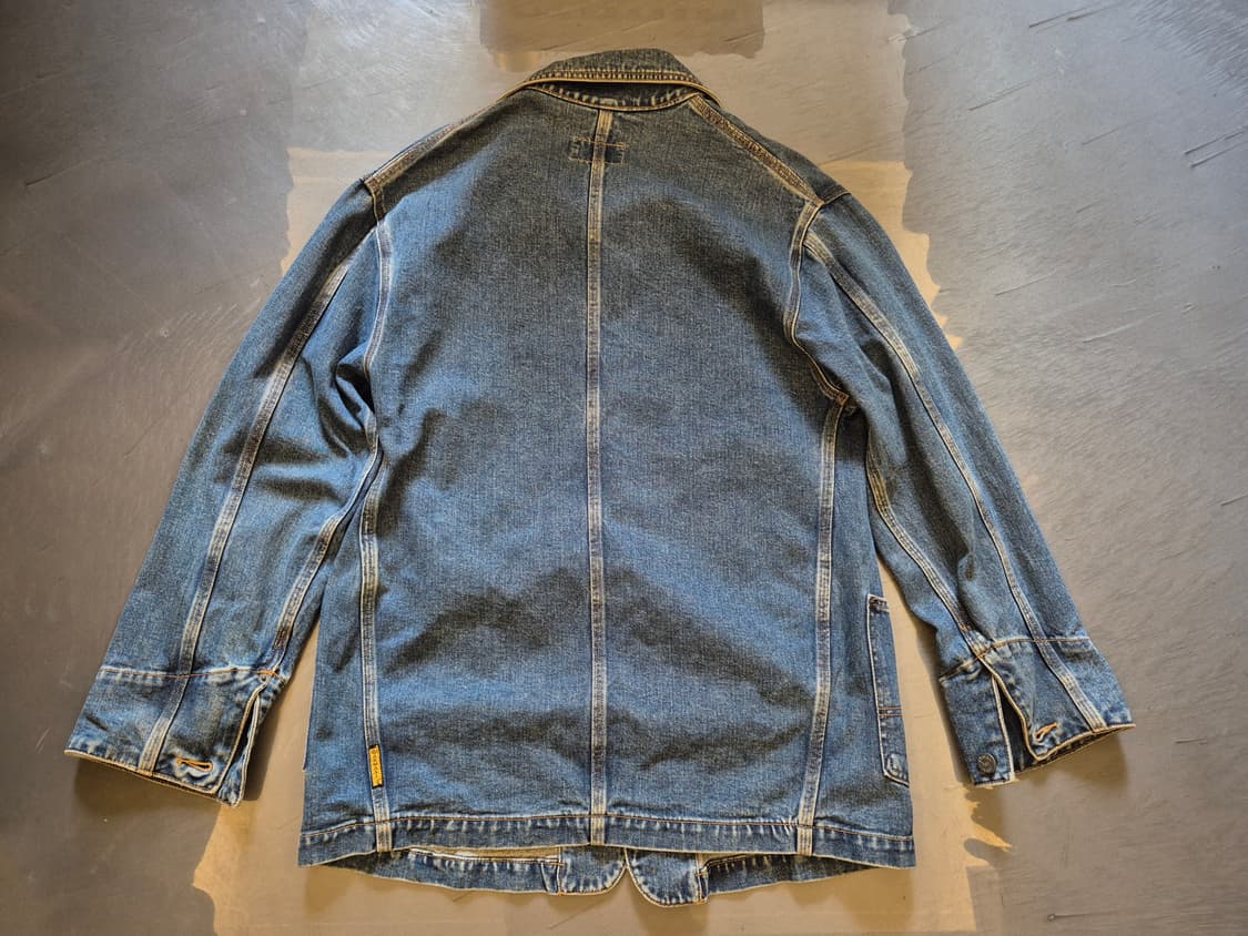 90s Armani jeans 데님 초어 자켓 상품이미지2
