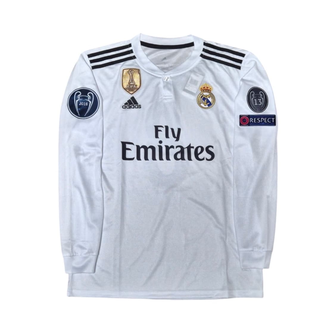 18/19 레알 마드리드 홈 롱슬리브 긴팔 유니폼 상품이미지1