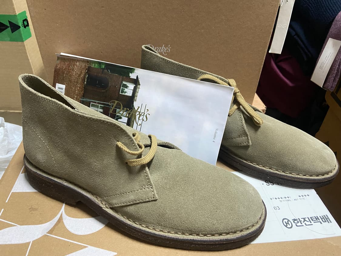 새상품) 드레익스 클리포드 데저트 부츠 샌드 스웨이드 상품이미지2