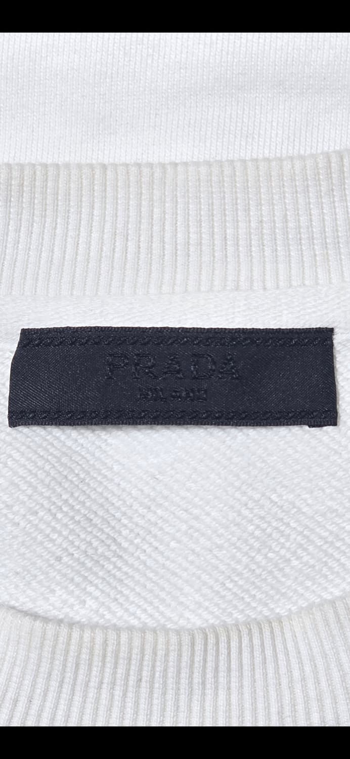 프라다 밀라노 흰색 맨투맨 L 상품이미지3