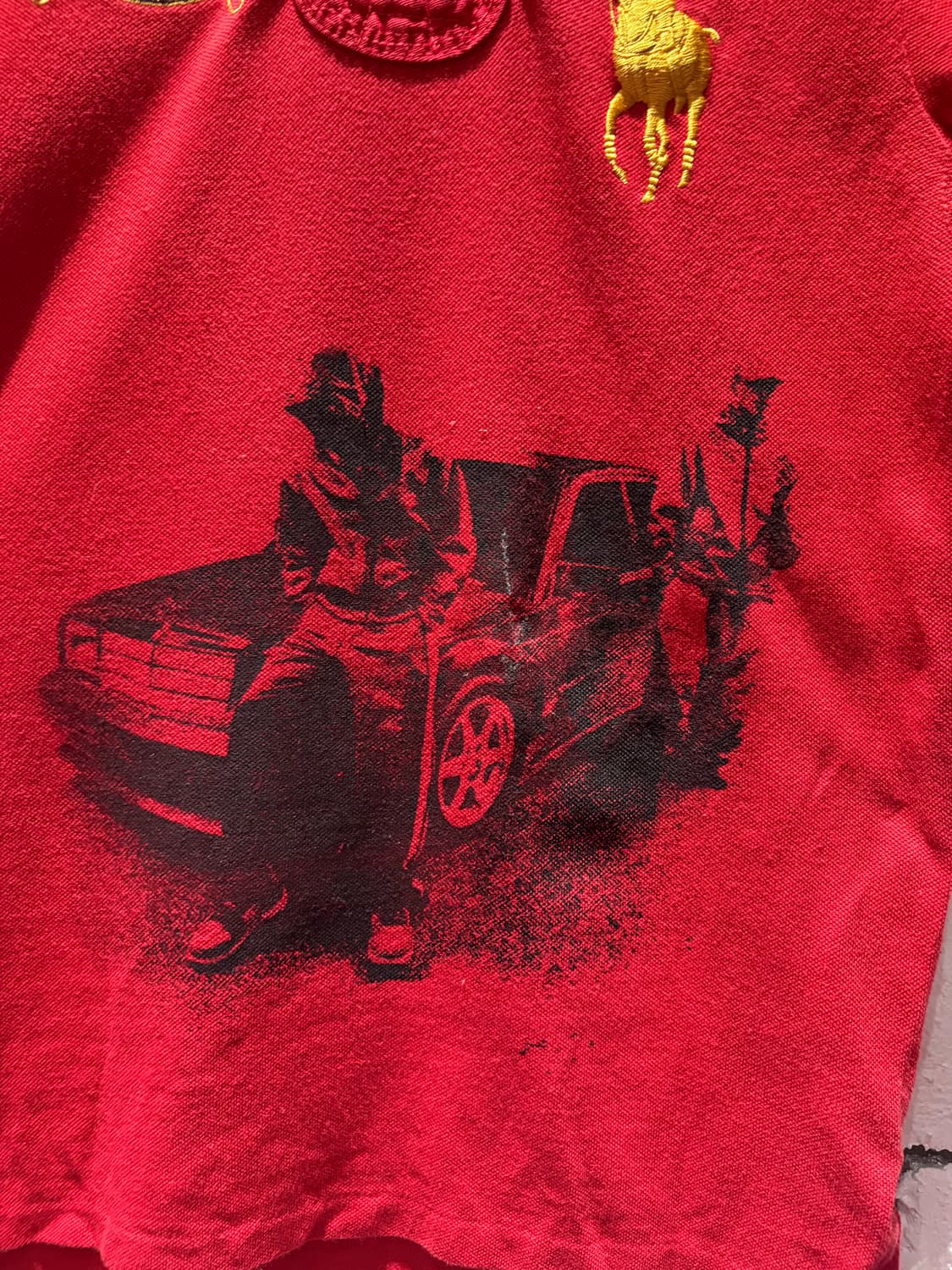 폴로 치프키프 금장 빅포니 커스텀 카라반팔티 상품이미지2