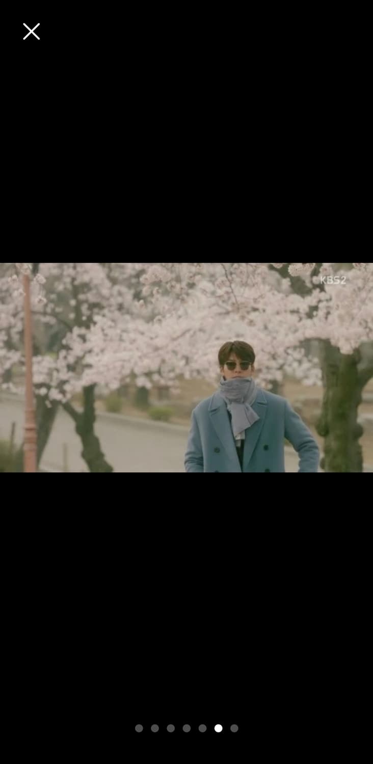 엔더슨벨 김우빈 스카이블루 코트 M사이즈 상품이미지6