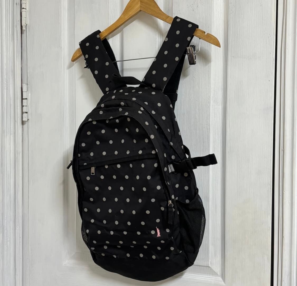 이스트보이 백팩 그레이 블랙 도트 배낭 가방 상품이미지1