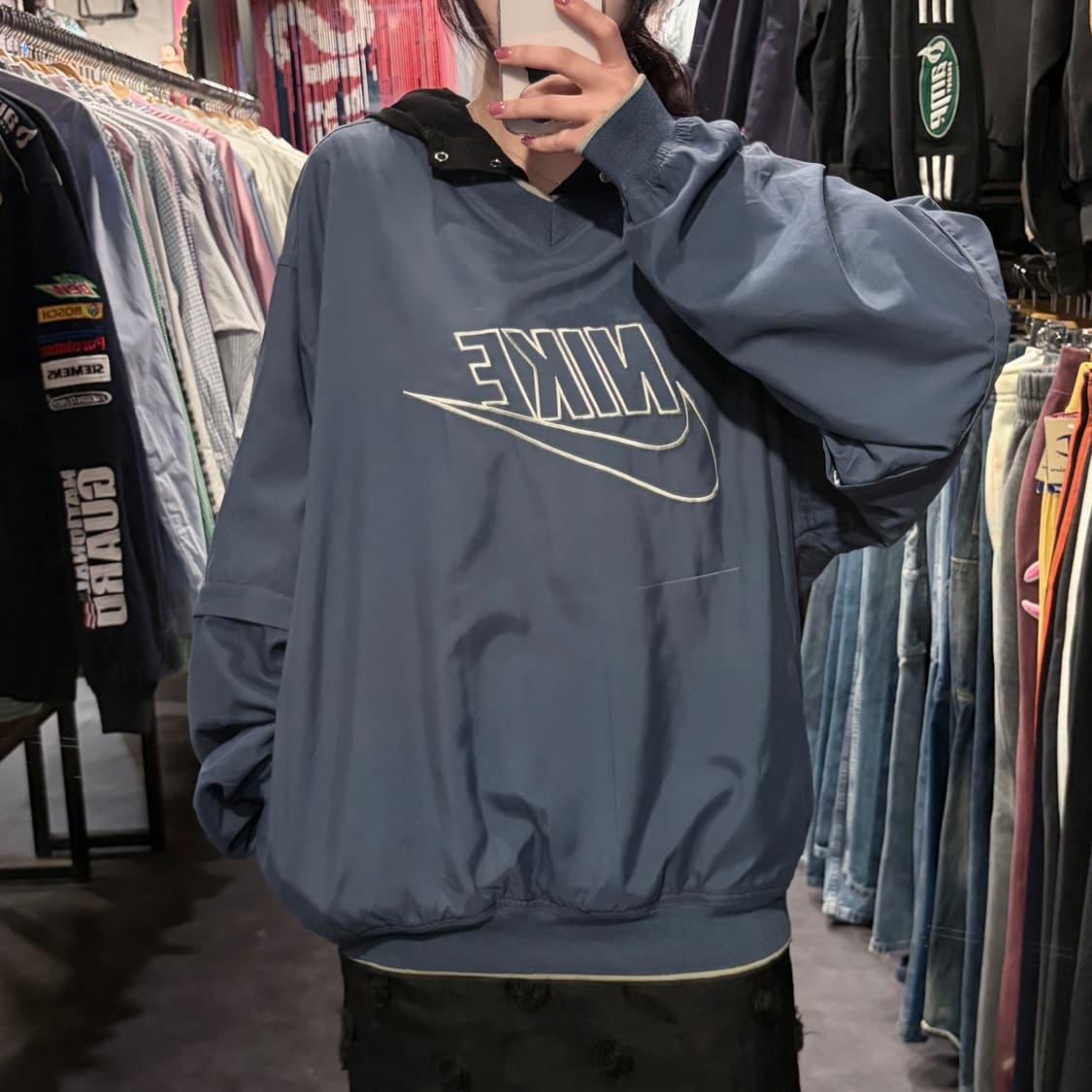 [IM] Nike 나이키 반팔 투웨이 웜업 소라 상품이미지3