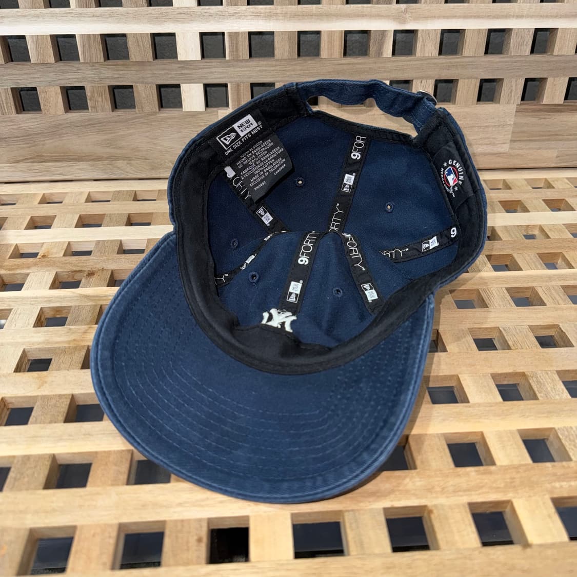 뉴에라 뉴욕 양키스 스몰 로고  9forty 캡 상품이미지4