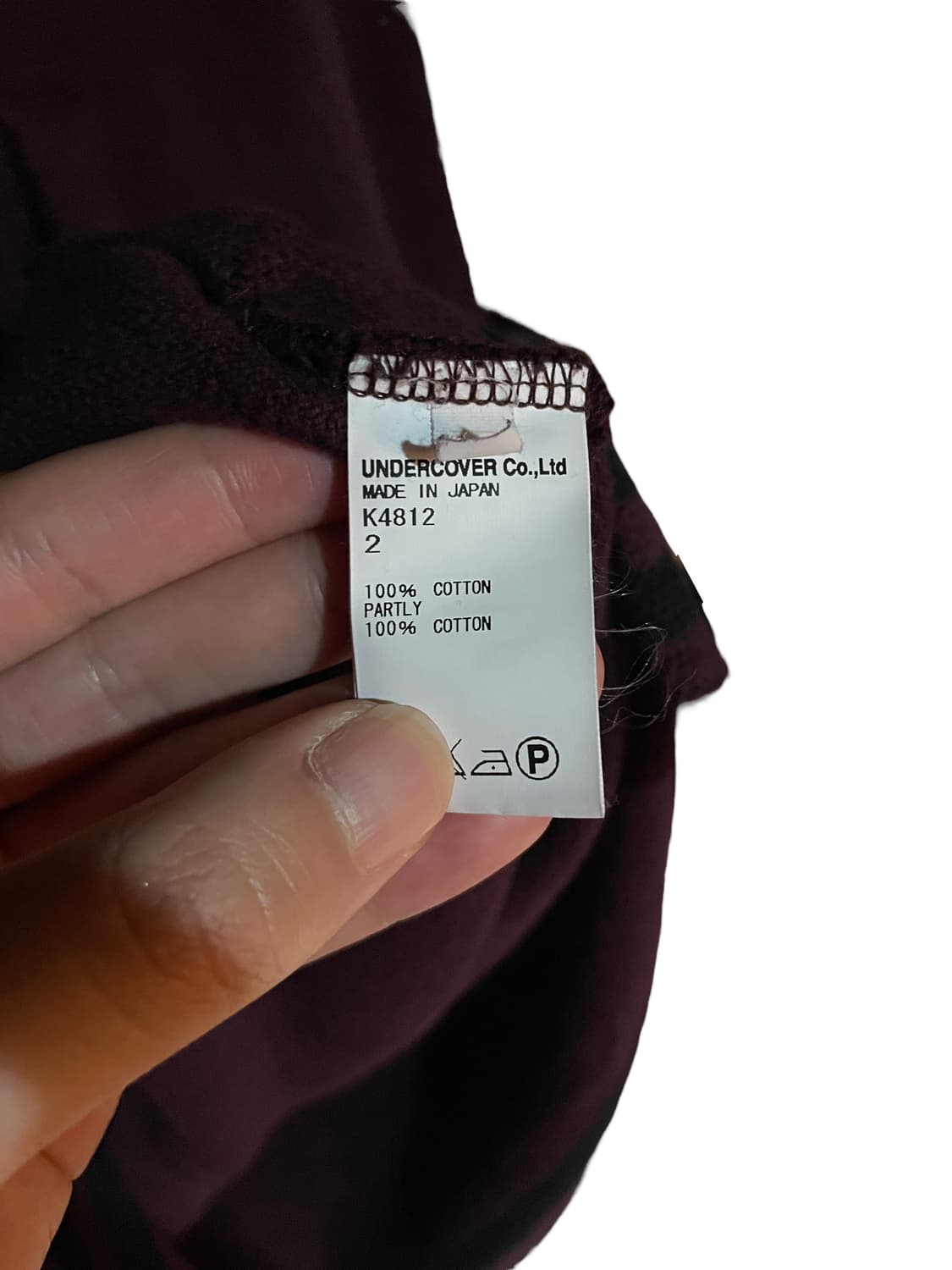 언더커버 2013ss 하이브리드 헨리넥 슬리브 상품이미지5