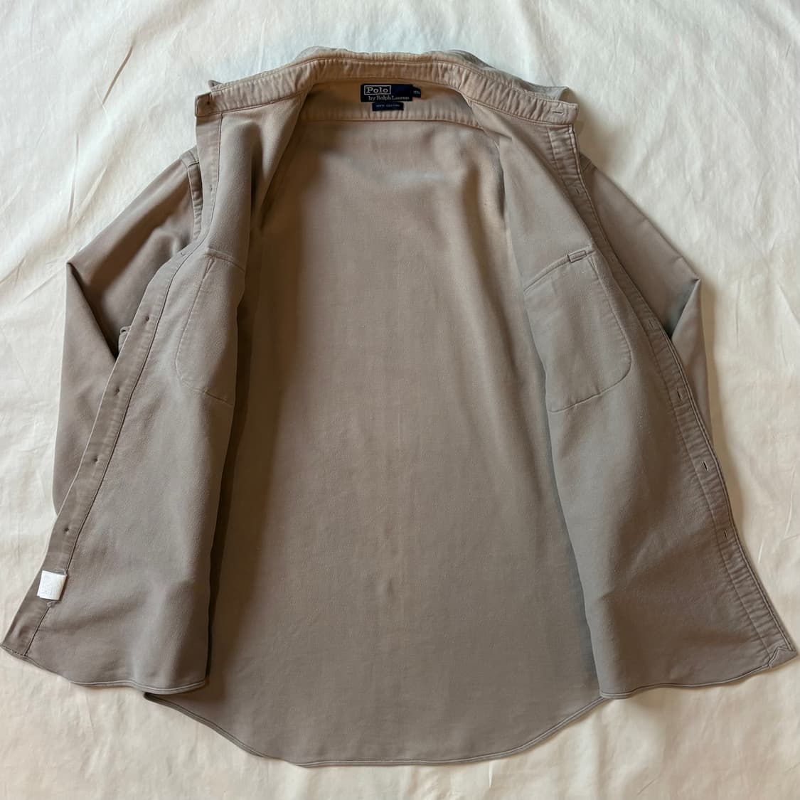 [107-109] 90s Polo Moleskin 코튼 투포켓 셔츠 상품이미지6