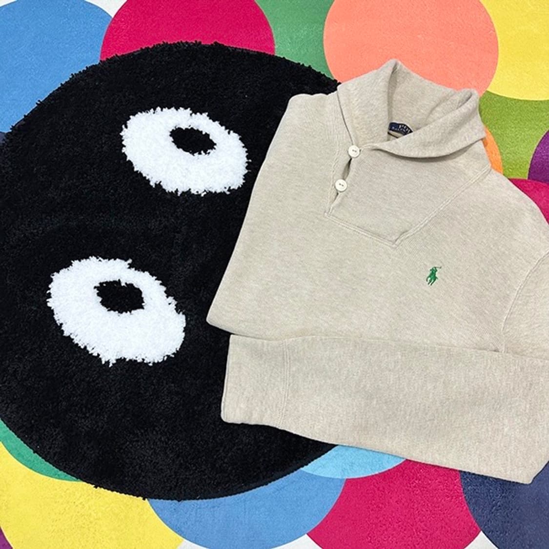 랄프로렌 숄카라 스웻셔츠 상품이미지1
