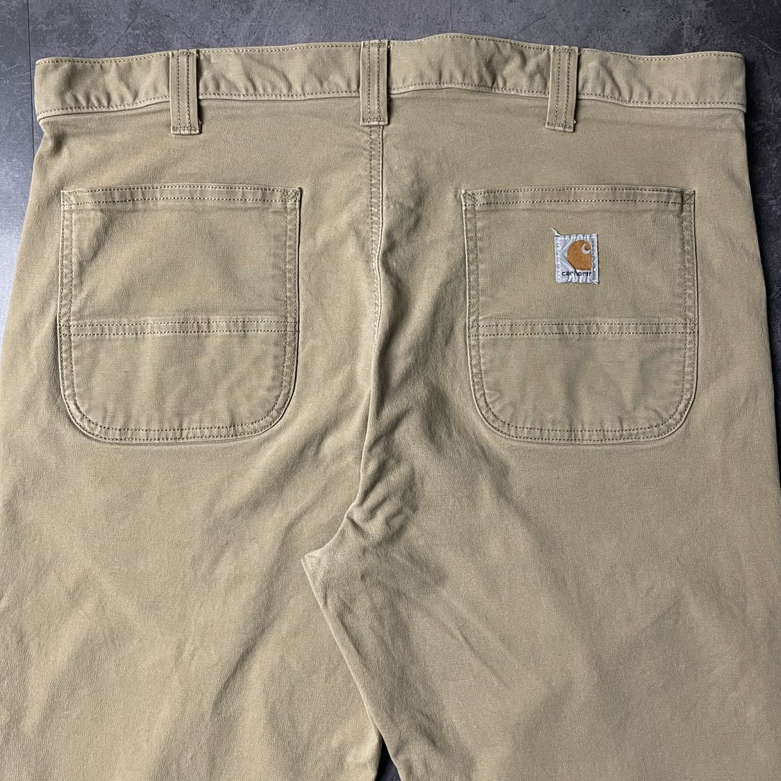 CARHARTT 칼하트 빈티지 베이지 스트레이트핏 워크 팬츠 A01016 상품이미지7