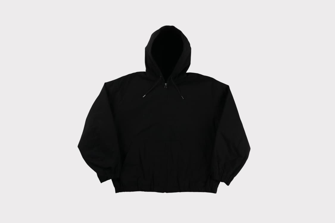 [L] 유니클로 U 후드집업 블루종 상품이미지1