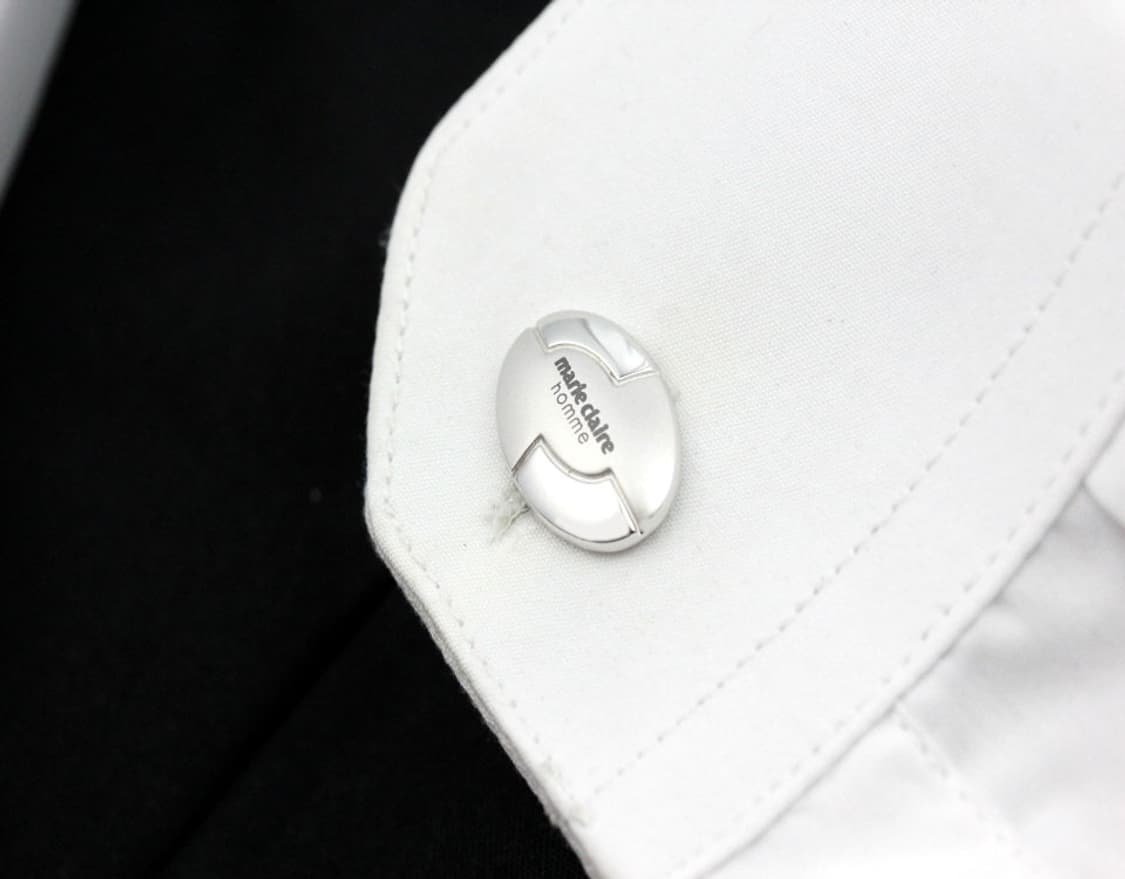 마리끌레르 5.8cm A,B+등급 명품 넥타이핀 커프스 세트 상품이미지9