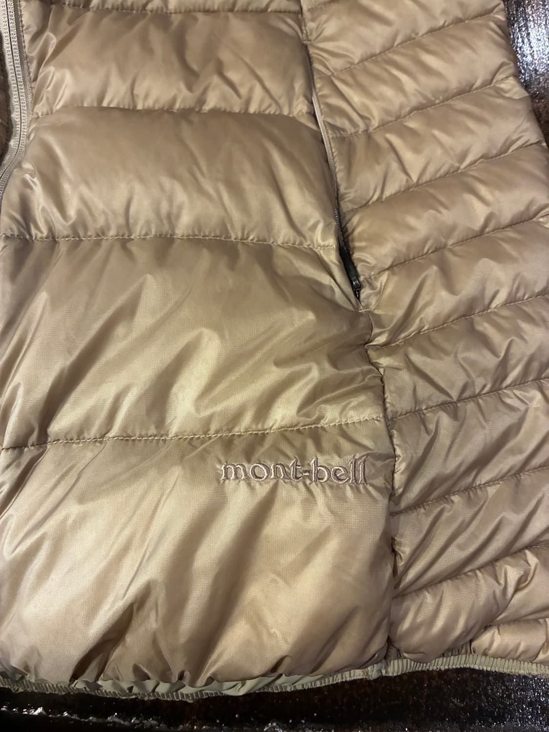 XL) 몽벨 패딩 베스트 800 여성 상품이미지2