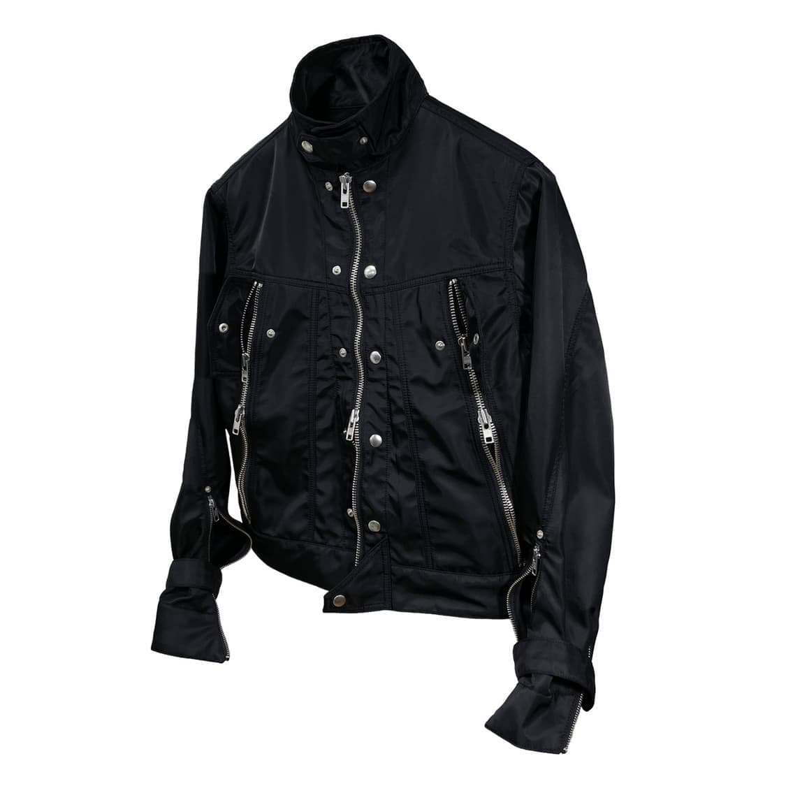 Nextdoorlips Oblique Line Nylon Trucker 상품이미지2