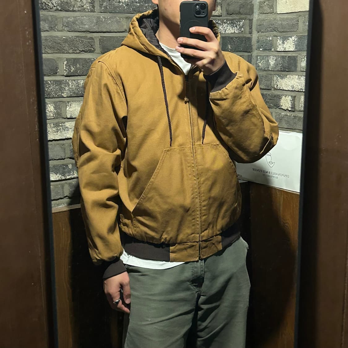 M) BLUE MOUNTAIN USA 워크웨어 덕 캔버스 액티브 자켓 상품이미지8