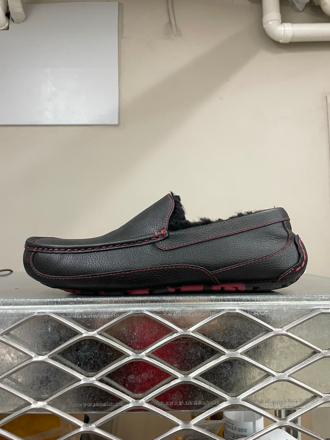 어그 아스콧 봄버 로퍼 레드 260 (gr-4720) 상품이미지1