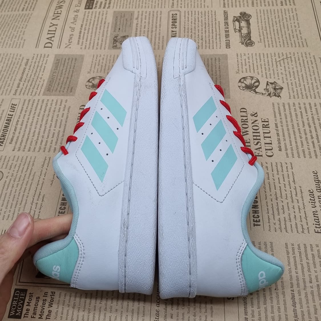 아디다스 코트70s 여성텐스화 240 상품이미지5