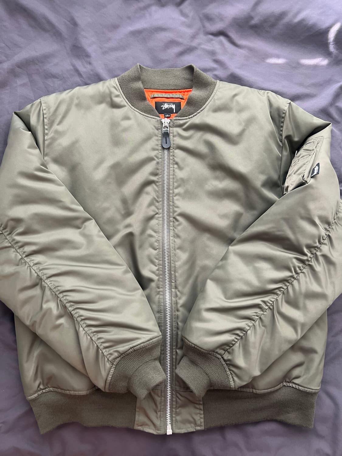 [상태좋음] 스투시 x 꼼데 MA-1 L사이즈 상품이미지1