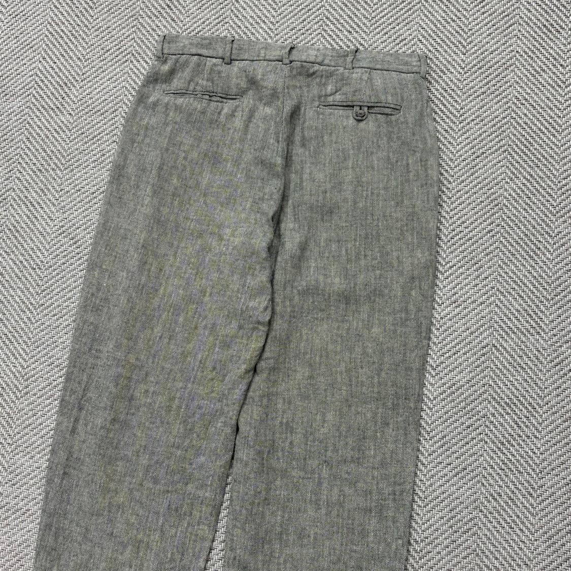 폴로바이랄프로렌 헤링본 린넨코튼 팬츠 v1447 상품이미지4