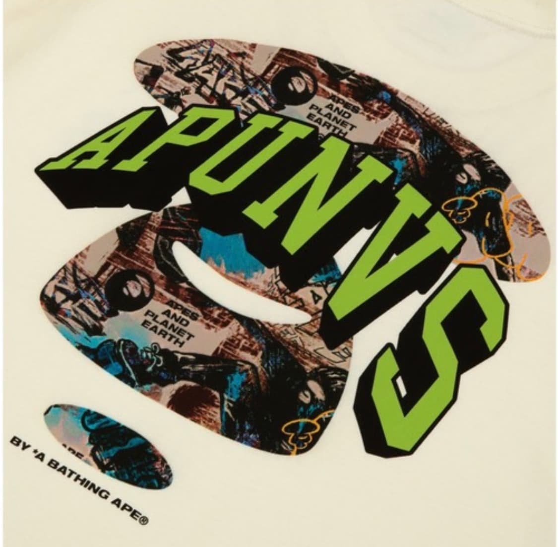 BAPE 베이프 에이프 그래픽 티셔츠 상품이미지3