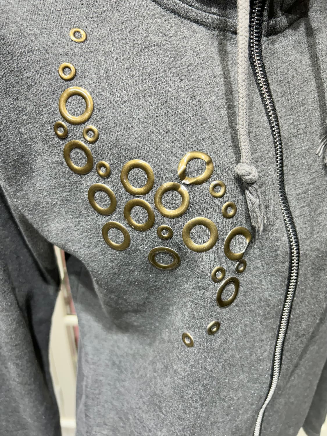 PPFM hooded zip up PPFM 스터드 디테일 후드집업 상품이미지3