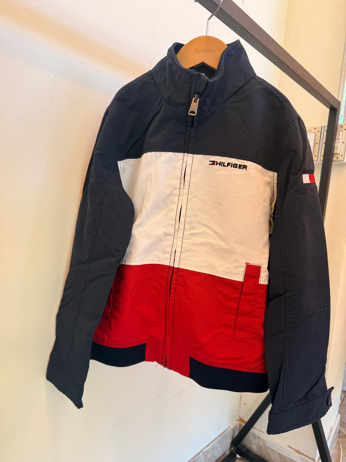 타미힐피거(Tommy Hilfiger) KIDS  컬러블록 바람막이 자켓 상품이미지1