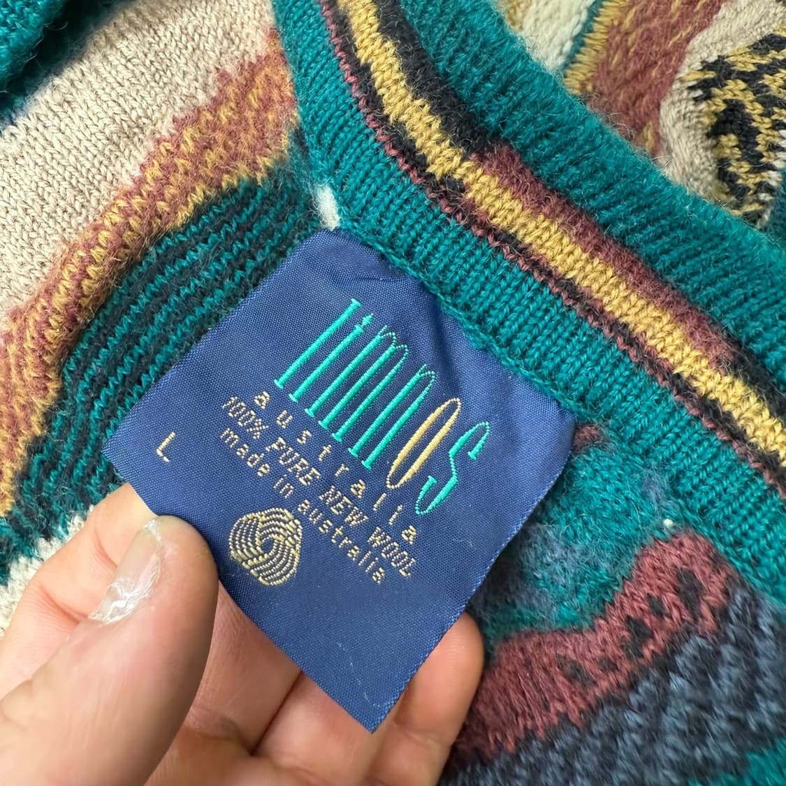 오스트레일리아 케이블 가디건 r1916  상품이미지6