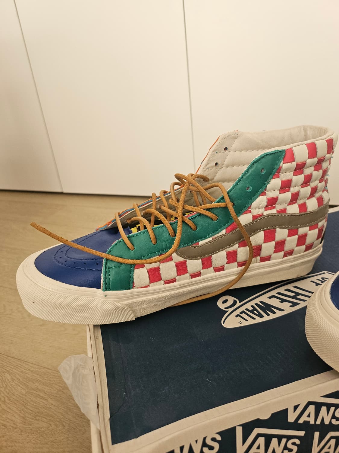 반스볼트 50주년 sk8 하이 우븐 상품이미지2